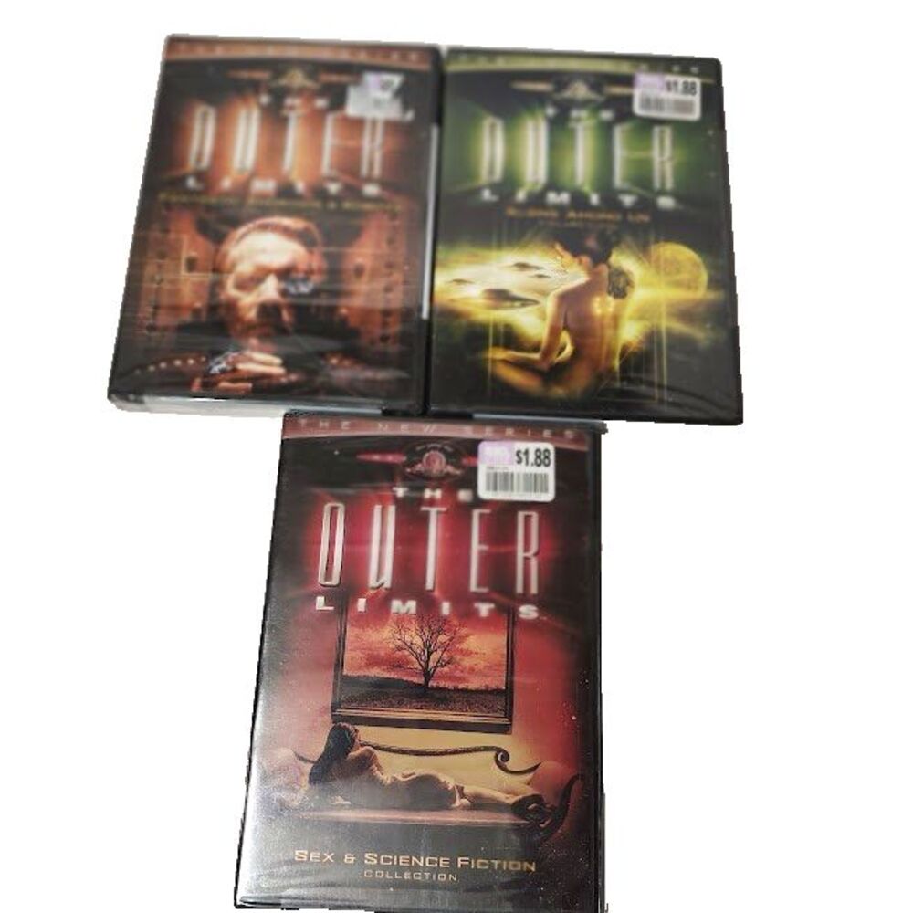 3 Outers Limits DVD Movies 2000s The New Series Sci Fi Aliens Robots Androids